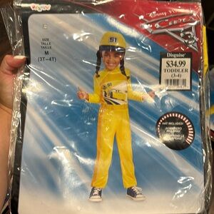 NWT! Disney Cars Gruz Ramirez Kids Costume - Yellow